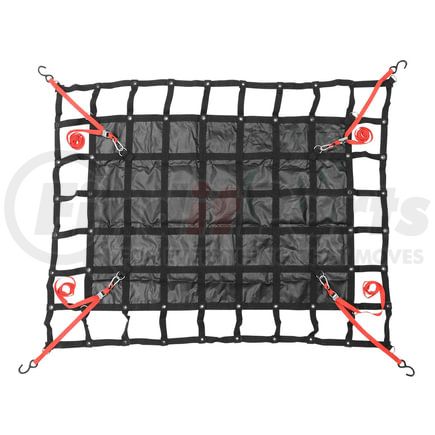 CS02-0006 by WORLD AMERICAN - Cargo Net - Large, 8.75' x 10', 18 oz. Vinyl, with Ratchet & Carrying Case