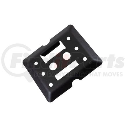 CS07-0033 by WORLD AMERICAN - Tie Down Anchor Plate - 6" x 5", Black, for E-Track Mini Cargo