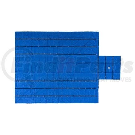 CS16-3014 by WORLD AMERICAN - Lumber Tarp - 18 oz, Blue, 8 ft. Drop, Heavy Duty