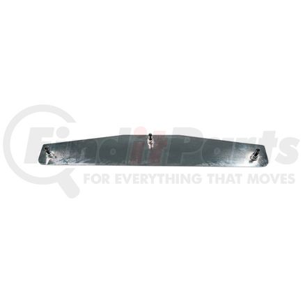 MFW-001 by WORLD AMERICAN - Mud Flap Weight - 4" x 24", Chrome, Bottom, Universal , with Welded Studs