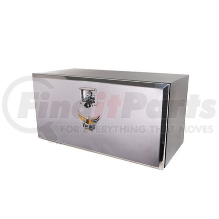 TA08-0006 by WORLD AMERICAN - Trailer Tool Box - 18" H x 18" D x 36" W, with Mirror Finish Door