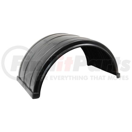 WA128-5145 by WORLD AMERICAN - Fender - 24.5" Diameter, Black, Poly, Ribbed