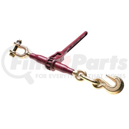 WA140-0052 by WORLD AMERICAN - Durabilt Specialty Pro-Bind Series Ratchet Cable Puller - 3/8" Grab Hook-Jaw