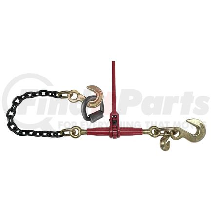 WA140-0043 by WORLD AMERICAN - Durabilt Ratchet Cable Puller - with 3/8" Grab and 1/2" Sling Hook, with Chain Link
