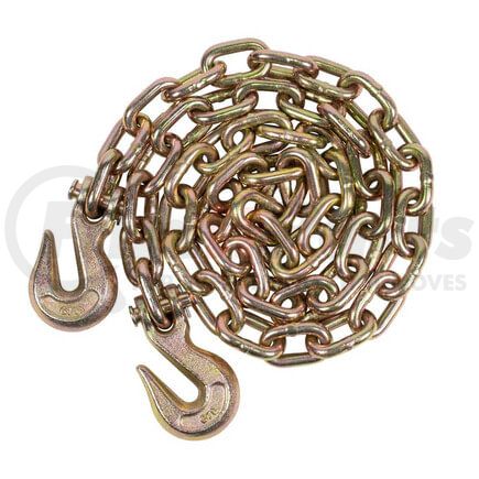 WA140-012-20 by WORLD AMERICAN - Multi-Purpose Chain - Trailer/Cargo Control, 1/2" x 20', G70, with Hooks