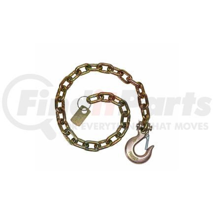 WA140-6001 by WORLD AMERICAN - Trailer Hitch Safety Chain - 5/16" x 36", G70, with Clevis Slip Hook