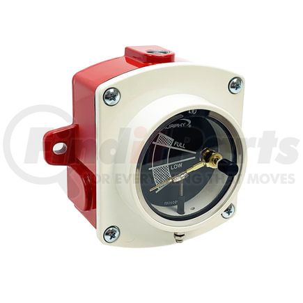 Murphy L150 Multi-Purpose Fluid Level Sight Glass Liquid Level Swichgage with Low-Limit Switch, 25 PSI Max OP, Brass Float