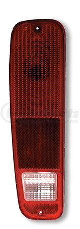 85152-5 by GROTE - Brake / Tail Light Combination Lens - Rectangular, Red and Clear, Left