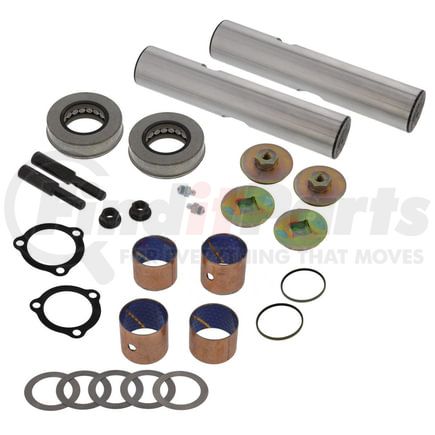 R201609 by MERITOR - Steering King Pin Kit - Double Draw Key, 1.794" Diameter, For MFS+ Axles
