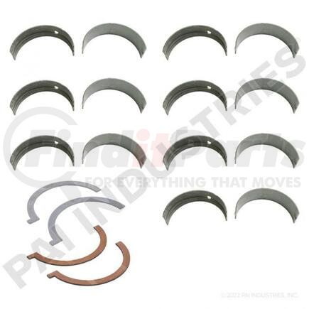 871030 by PAI - Engine Crankshaft Main Bearing - 2005-2014 Mack MP7 Engines Application Volvo D11 Engines Application