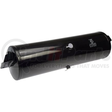 12-142501 by DAYTON PARTS - Air Brake Air Tank - 1425 Vol. Cu. In., 8" OD x 32" L, Type 4 Mounting Bracket