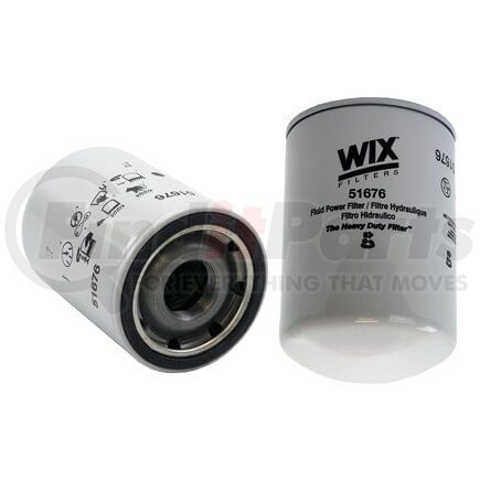 51676 by WIX FILTERS - HD HYDRAULIC CONSTRUCT