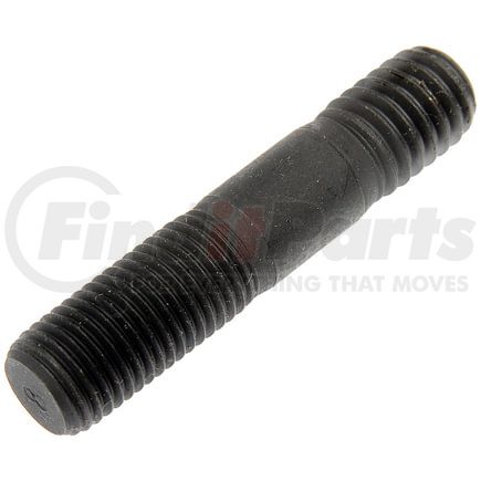 13-7001 by DAYTON PARTS - Drive Flange Stud - 0.43-20 Nut End, 0.43-14 Wheel End, 2.25 in. OAL