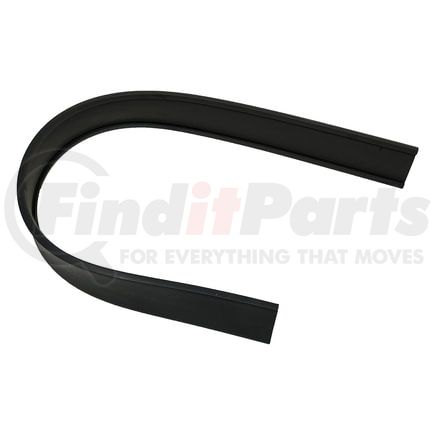 03-32018-001 by FREIGHTLINER - Fuel Tank Strap Insulator - Nitrile Rubber, Black, 38 in. x 2.23 in., 0.11 in. THK