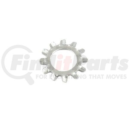 13123-00640 by FASTENAL - EXT TOOTH LOCK WASHER 1/4in ZINC