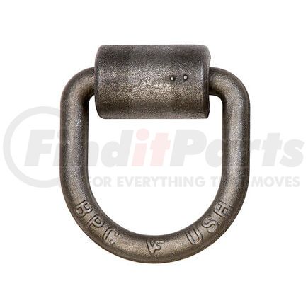 b38w by BUYERS PRODUCTS - Tie Down D-Ring - 1/2 in. Ring dia., Domestically Forged, with Weld-On Mounting Bracket