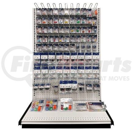01065-17 by GROTE - Display Rack - 3 ft. W x 5 ft. H, Fuse and Cicruit Protection (End Cap)