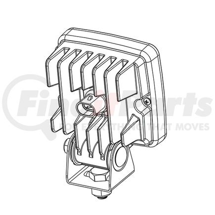 63L01 by GROTE - Trilliant Cube LED Work Lights, 1200 Lumens, Long Range, Deutsch, 9-32V