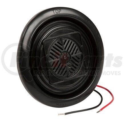 73420 by GROTE - 4" Grommet Mounted Standard Tone Backup Alarm, Dual-Tone Warning Alarm, 102dB, 12-24V