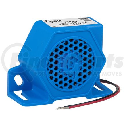 73340 by GROTE - Back Up Alarm - Multi-Frequency, 97dB, Black