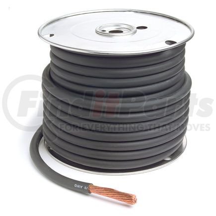 82-5703-P500 by GROTE - Battery Cable - 500 ft., Black, 1/0 Gauge, Copper, Type SGR
