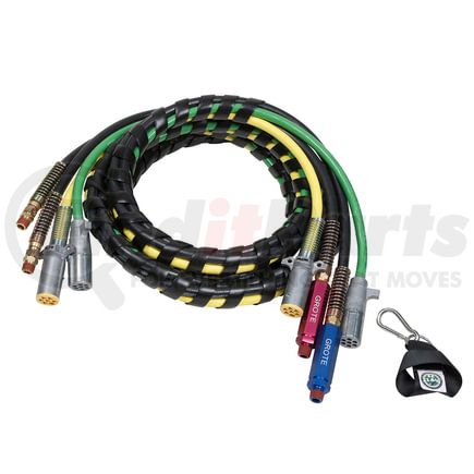 81-3515 by GROTE - 4-in-1 UltraLinkTM Power Cord and Air Assemblies, 15' ISO