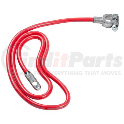 84-9237-R by GROTE - Battery Cable - 48 in., Red, 4 Gauge, with Lead Wire, Top Post