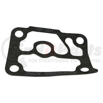 21043853 by MACK - Engine Oil Filter Bracket Gasket - 1/32 in thick, Lower