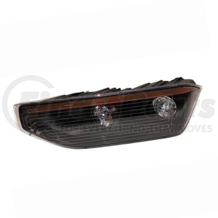 A66-22327-010 by FREIGHTLINER - Headlight - LED, Amber, SA, Heated, Left Hand Drive, Left Hand