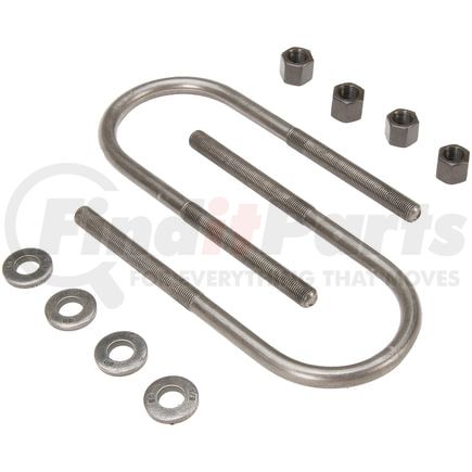 361-801K by DAYTON PARTS - Universal Joint U-Bolt - 1/2 x 3 x 8R