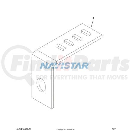 2034206C1 by INTERNATIONAL - EXTNSION,EXTENSION CLIP
