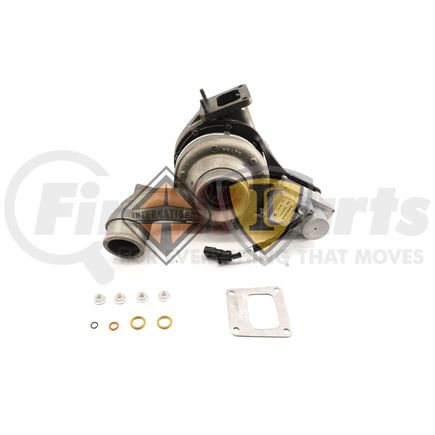 5010581R91 by INTERNATIONAL - Remanufactured Turbocharger Kit - Low Mounting, For 466/570 Engines, Navistar Compatible