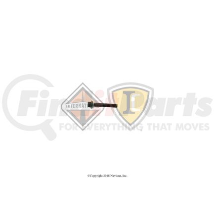 1873599C91 by INTERNATIONAL - Bolt - Front Cover M8 X 50Mm With Seal, Navistar Compatible