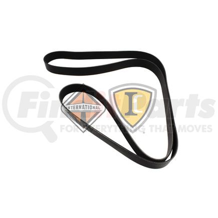 1847715C1 by INTERNATIONAL - Accessory Drive Belt - Fan V- Ribbed 10- Package 2480MM, Navistar Compatible