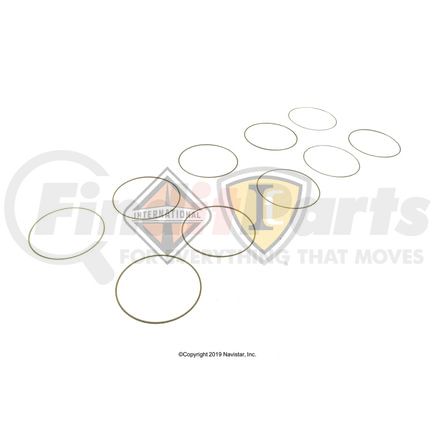 1823356C92 by INTERNATIONAL - Shims Sleeve Kit, Navistar Compatible