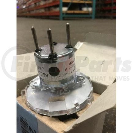 2023363C1 by INTERNATIONAL - Black Exhaust Pyrometer Receiver Gauge, English, Navistar Compatible