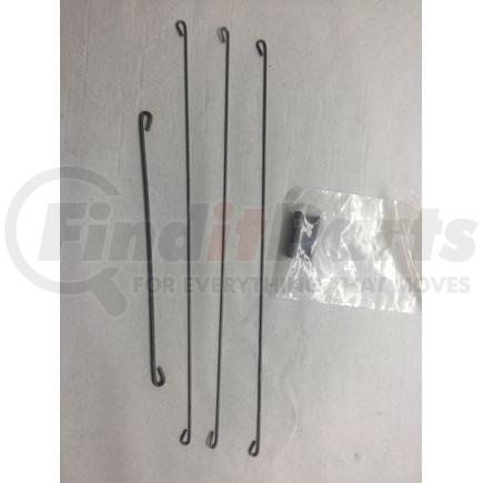 1698717C1 by INTERNATIONAL - Seat Back Cushion Cover - High Back Seat Cushion Seat Back Brown Vinyl, Navistar Compatible