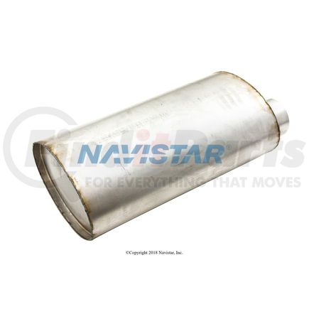 1680524C1 by INTERNATIONAL - Exhaust Muffler - 10" X 15" Overall Length