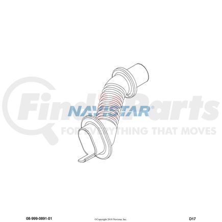 3535882C1 by INTERNATIONAL - Grommet *Door To Cab, Navistar Compatible