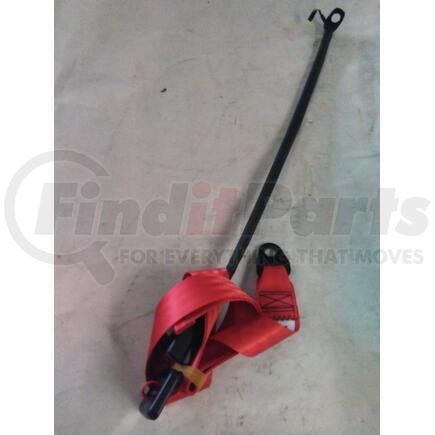 3711413C91 by INTERNATIONAL - Safety Belt - Center Seat Assembly, Red For Seat Switch, Navistar Compatible