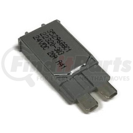 3529688C1 by INTERNATIONAL - Circuit Breaker - Yellow, 20 Amp, Navistar Compatible