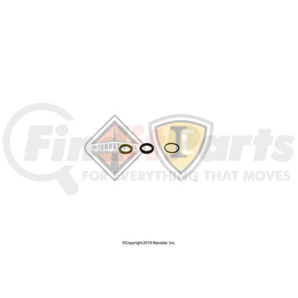 1843046C91 by INTERNATIONAL - High Pressure Oil Pump Seal Kit, Navistar Compatible