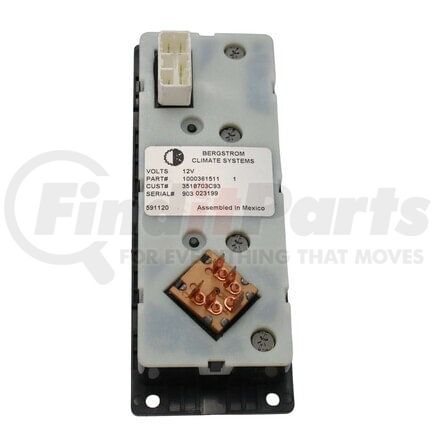 3518703C93 by INTERNATIONAL - CONTROL ASM CAB & BUNK HVAC