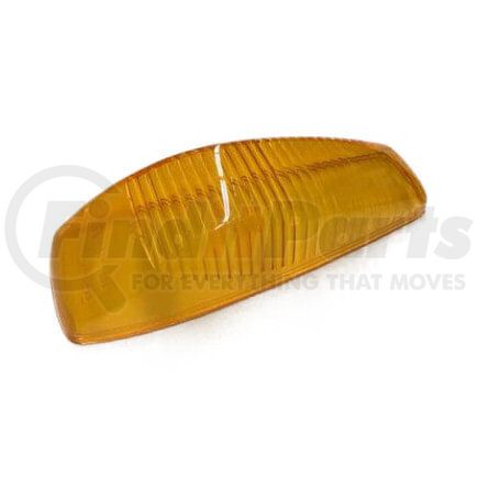 1697713C1 by INTERNATIONAL - Clearance/Marker Light Lens - Amber, Navistar Compatible