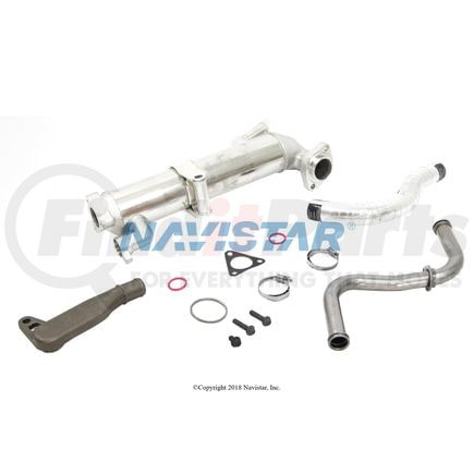 1871733C95 by INTERNATIONAL - Exhaust Gas Recirculation (EGR) Cooler Kit, Navistar Compatible