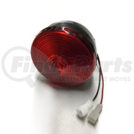 440112001 by INTERNATIONAL - Brake / Tail / Turn Signal Light - Red, 4", Navistar Compatible
