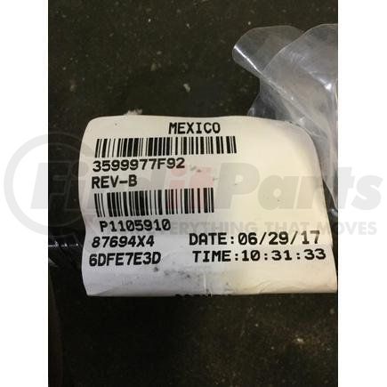 3599977F92 by INTERNATIONAL - MODULE,HARN REAR CHAS COMMON B