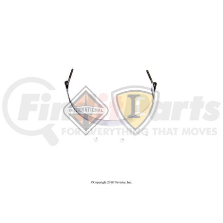 3757603C1 by INTERNATIONAL - Exhaust Muffler Strap, Navistar Compatible