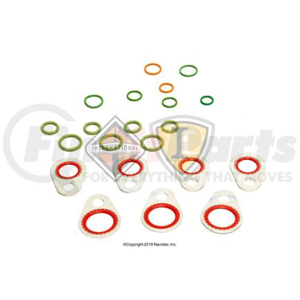 2614861C92 by INTERNATIONAL - A/C O-Ring Kit, Navistar Compatible