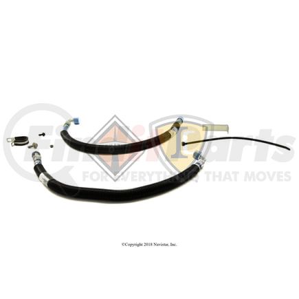 2514445C91 by INTERNATIONAL - Turbocharger Oil Supply Hose, Navistar Compatible
